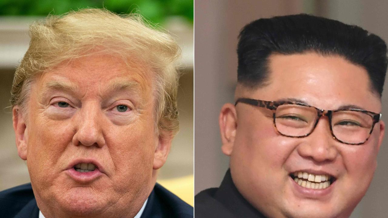 Donald Trump and Kim Jong-un are in the midst of a fine bromance. Picture: AFP