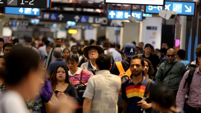 Sydney’s trains came to a shutdown this week. Picture: John Grainger