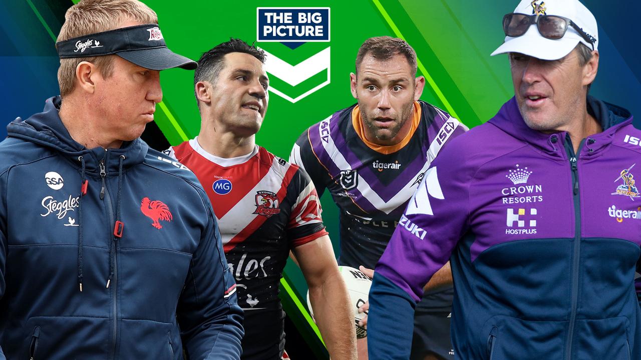 Trent Robinson and Cooper Cronk will go head-to-head with Cameron Smith and Craig Bellamy in a mouth-watering grand final rematch.