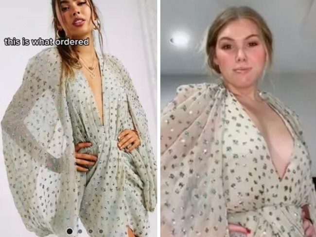 Woman shares $150 X-rated dress fail