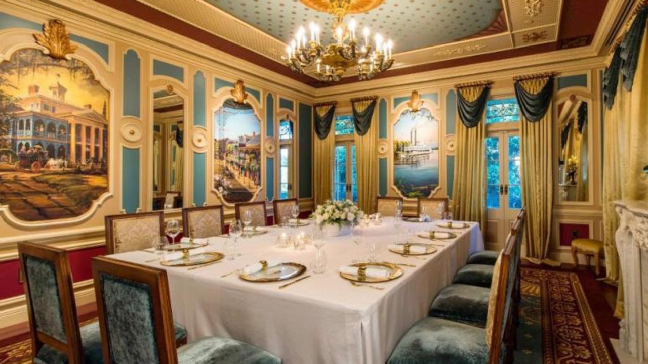 The experience includes a seven-course dinner with wine pairing for 12 people. Picture: Walt Disney Parks