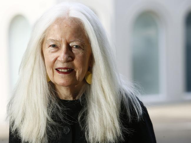 Paddington Gallery owner Roslyn Oxley. Lunch with Leo. Leo Schofield dines with Paddington Gallery owner Roslyn Oxley at Lucio's in Paddington. Picture: John Appleyard