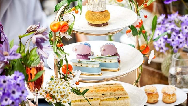 Queen Charlotte Afternoon Tea at The Lanesborough in London.