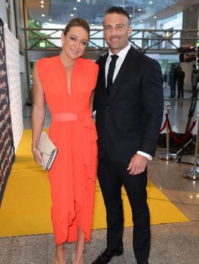 The Biggest Loser trainers, Michelle Bridges and Commando Steve Willis. Picture: Richard Dobson