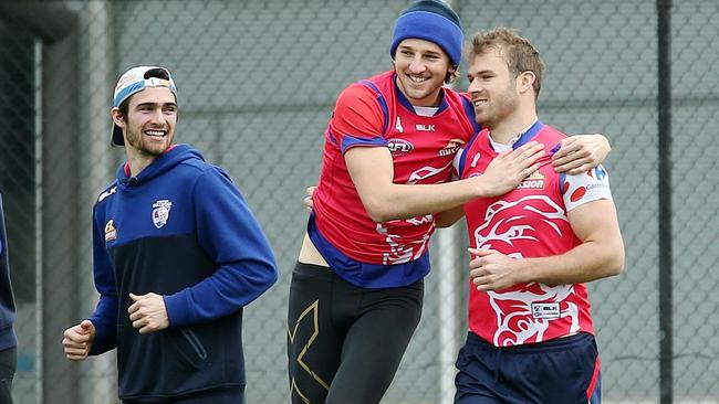 Stewart Crameri returned to training during the Bulldogs’ finals campaign. Picture: Colleen Petch