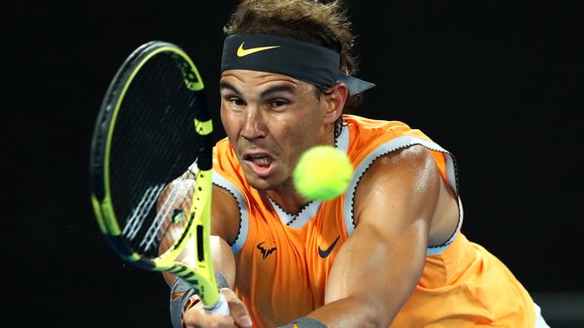 Rafael Nadal was a giant of the clay courts Picture: Getty Images