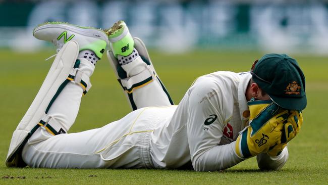 Australian captain Tim Paine during the fifth Test. Picture: AFP