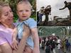 Ten days of hell: Haunting images mum will never forget