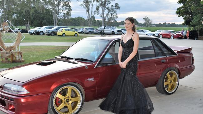 Paige Benfell. Photographs from the Gilroy Santa Maria College Formal 2022 in Ingham on Friday night. Picture: Cameron Bates
