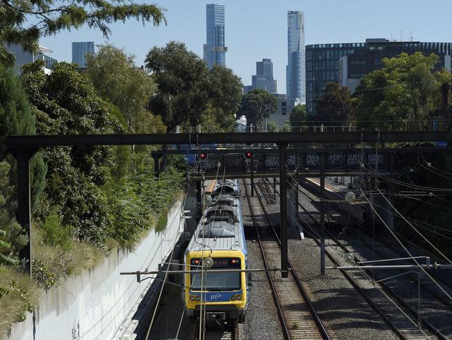 The blueprint additionally recommended splitting up the City Loop and extending rail capacity. Picture: Andrew Henshaw