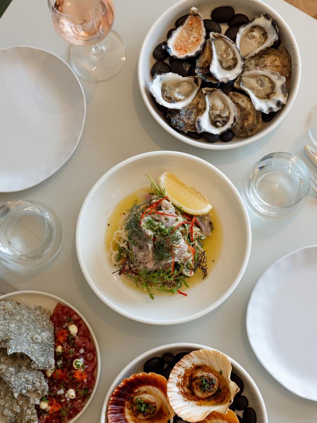 Focus on quality seafood: Mona Vale surf club's Basin Dining. Picture: Caroline McCredie