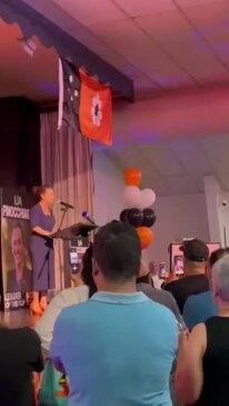 Lia Finocchiaro makes NT election celebration speech