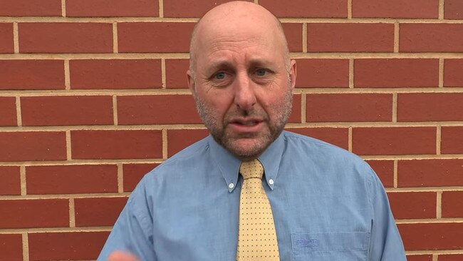 Steven Hann is running as a mayoral candidate for Onkaparinga. Picture: YouTube