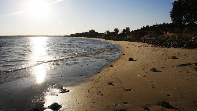 Foreshores Beach had an ‘entercocci reading’ 350 times over the safe level for swimming.