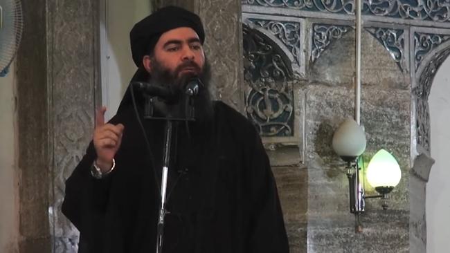 Trump said Abu Bakr al-Baghdadi was much worse than Osama bin Laden. Picture: AFP