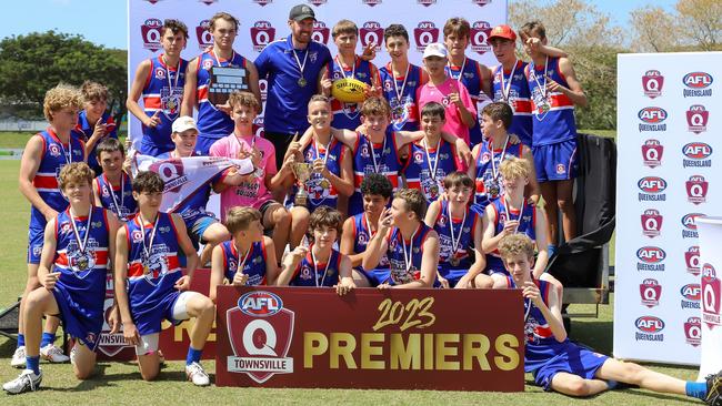 Thuringowa Bulldogs won the under 15.5's grand final for AFL Townsville. Picture: Supplied