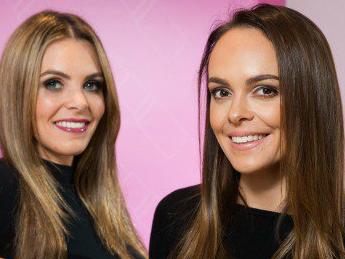 Sisters Kimberley and Courtney are the founders of Lip Lab.