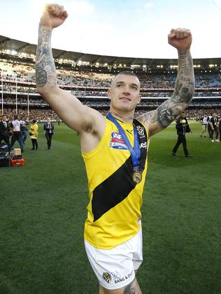 ... And after the 2017 AFL Grand Final. Picture: David Caird