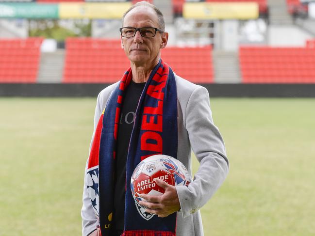 Airton Andrioli is Adelaide United’s new coach. Picture: NewsWire/Roy Van Der Vegt