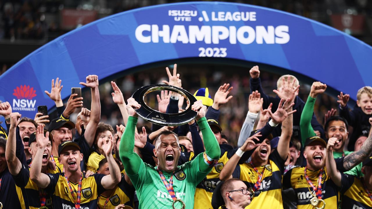 The controversial decision to sell the A-League and A-League Women’s Grand Finals has been reversed. Picture: Getty Images