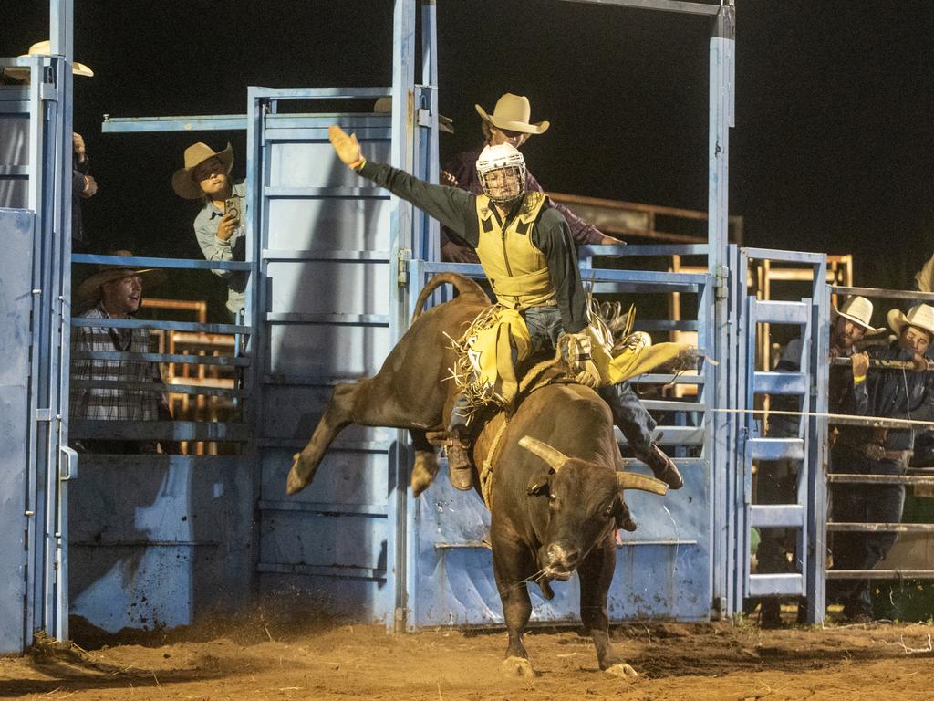 Toby Hale at Gargett Rodeo Saturday 3 June 2023 Picture: Michaela Harlow