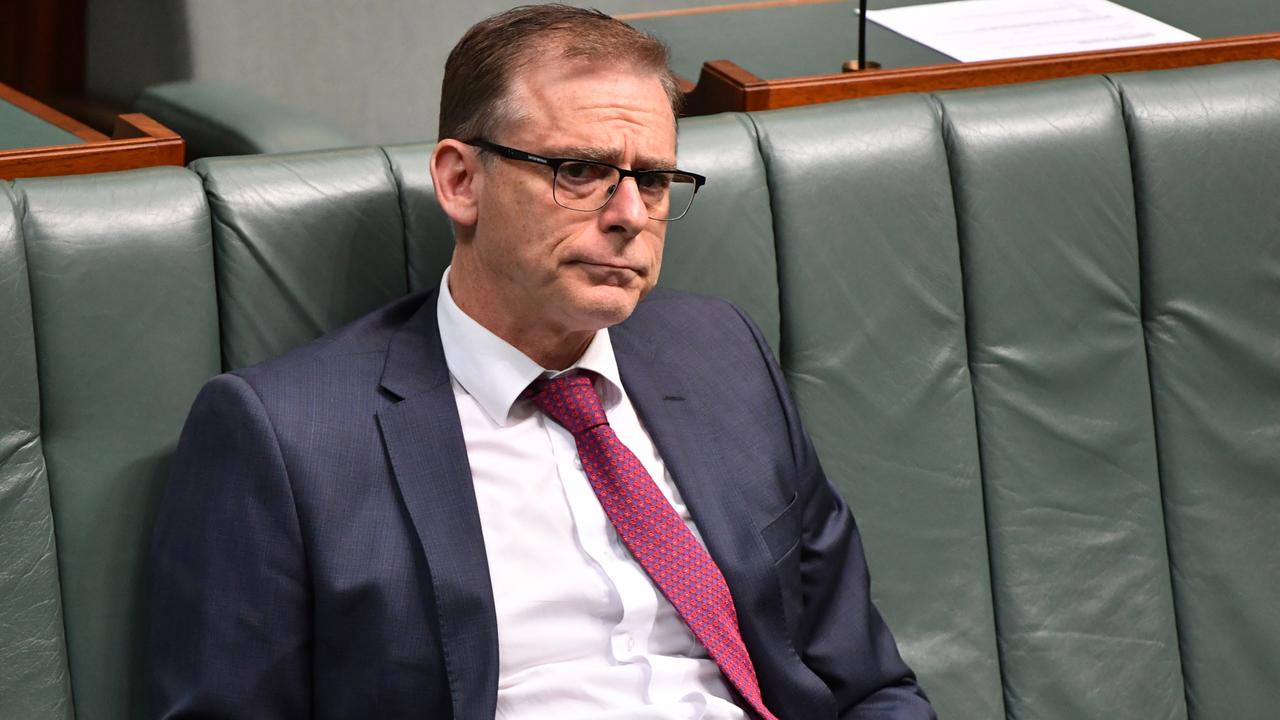 Anthony Byrne, pictured in 2019, won’t be demoted despite revelations of vile text messages. Picture: AAP Image/Mick Tsikas