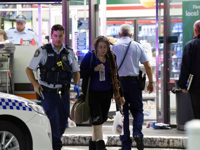 Sharon Hacker (above, centre) said that she suffered nerve pain, cannot sleep, sit or stand for longer than three hours at a time since she was attacked. Picture: Gordon McComiskie