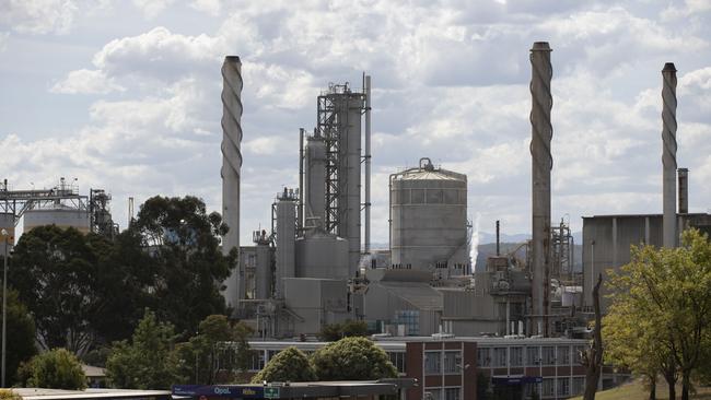 Australia’s last white paper manufacturer – the Opal Australian Paper mill at Maryvale – will cease production in the Latrobe Valley. Picture: Arsineh Houspian.