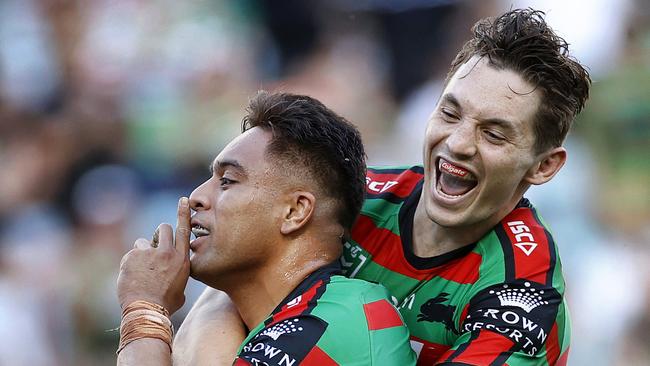 The Rabbitohs were on fire against the Knights.