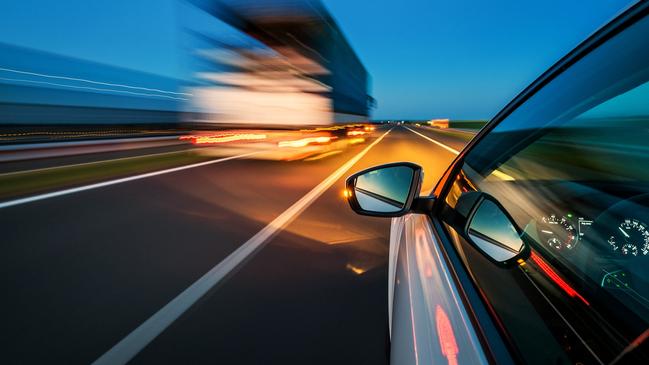 The man was caught more than 40km/h over the speed limit in Laverton North.