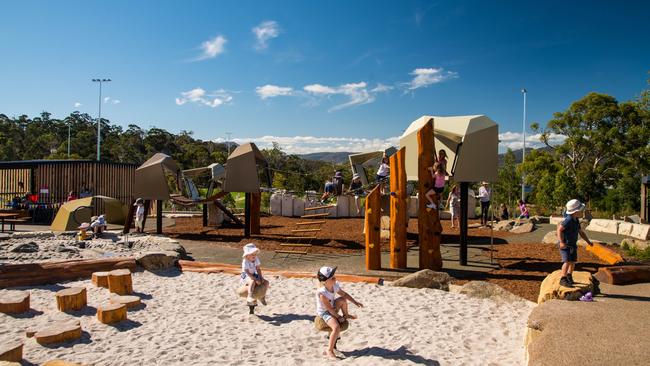 Hobart’s Legacy Park. Picture: ALASTAIR BETT