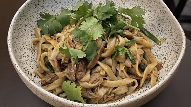 A noodle dish at Southside restaurant in South Brisbane.