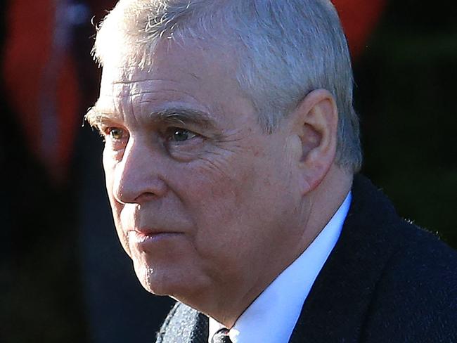 (FILES) In this file photo taken on January 19, 2020 Britain's Prince Andrew, Duke of York, arrives to attend a church service at St Mary the Virgin Church in Hillington, Norfolk, eastern England. - Britain's Prince Andrew was sued in a New York court on August 9, 2021 for alleged sexual abuse of a woman who says she was "lent out" for underage sex by late US financier Jeffrey Epstein. (Photo by Lindsey Parnaby / AFP)