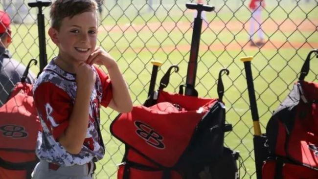 Luke Siegel was an athletic nine-year-old who loved sport and music before his terrible accident. Picture: Team Luke