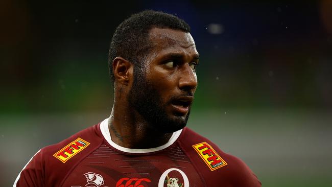 Reds winger Suliasi Vunivalu has suffered another setback. Picture: Daniel Pockett/Getty Images