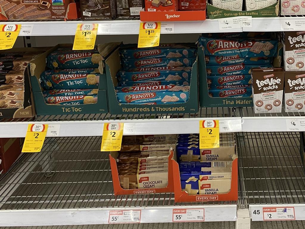 The product was axed back in July 2021, but shoppers have only just noticed it is missing from shelves. Picture: Supplied