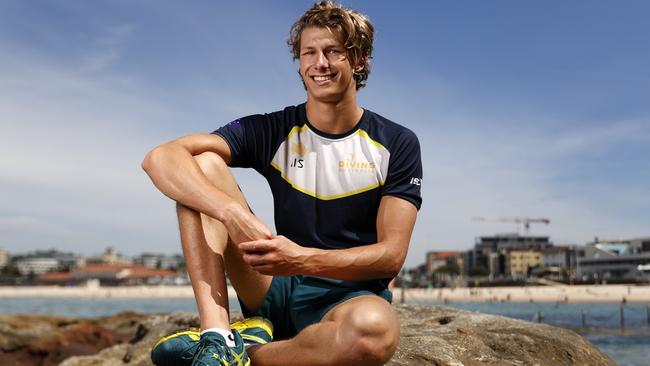 Olympic diver Sam Fricker has seen first-hand the impact of disrespectful behaviour on his sisters and a fellow female diver, leaving them shaken and unsafe. Picture: Jonathan Ng