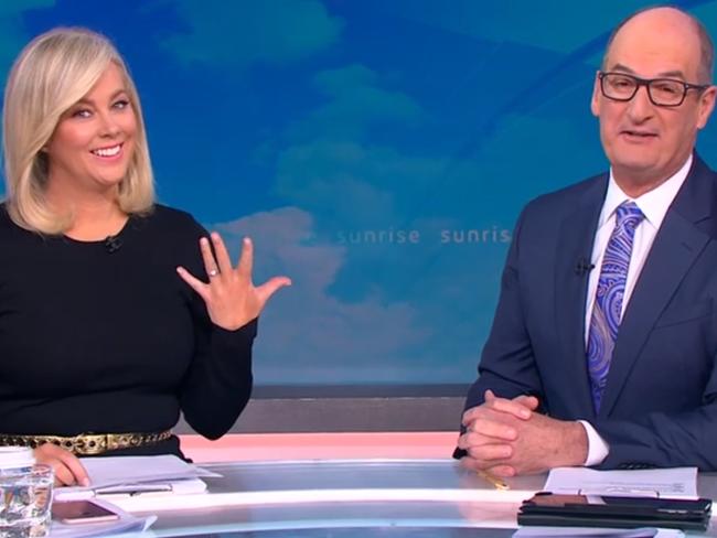 Sam and Kochie hosted the show for eight years. Picture: Sunrise on 7