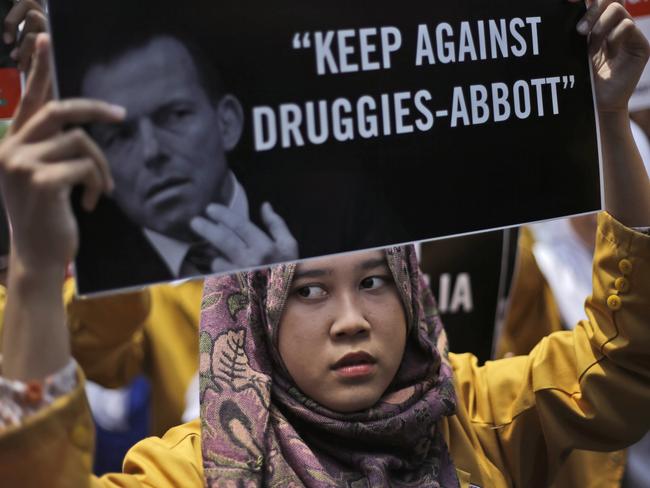 Indonesian Activists Hold Protest Against Tony Abbott ‘go To Hell With Your Druggies News 