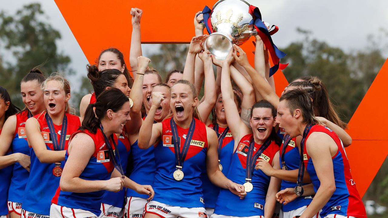 Women’s players signed a big pay increase for last season — but there’s a long way to go. Picture: Getty Images