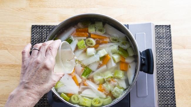 Taro needs to be cooked before eating, and can be added to a number of dishes. Picture: ISTOCK