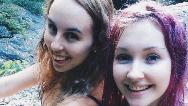 Megan Pritchard and Toyah Cordingley: Megan says Toyah guided her on the best bath, listened, offered wisdom and encouraged her friend to always choose happiness. Picture: Supplied