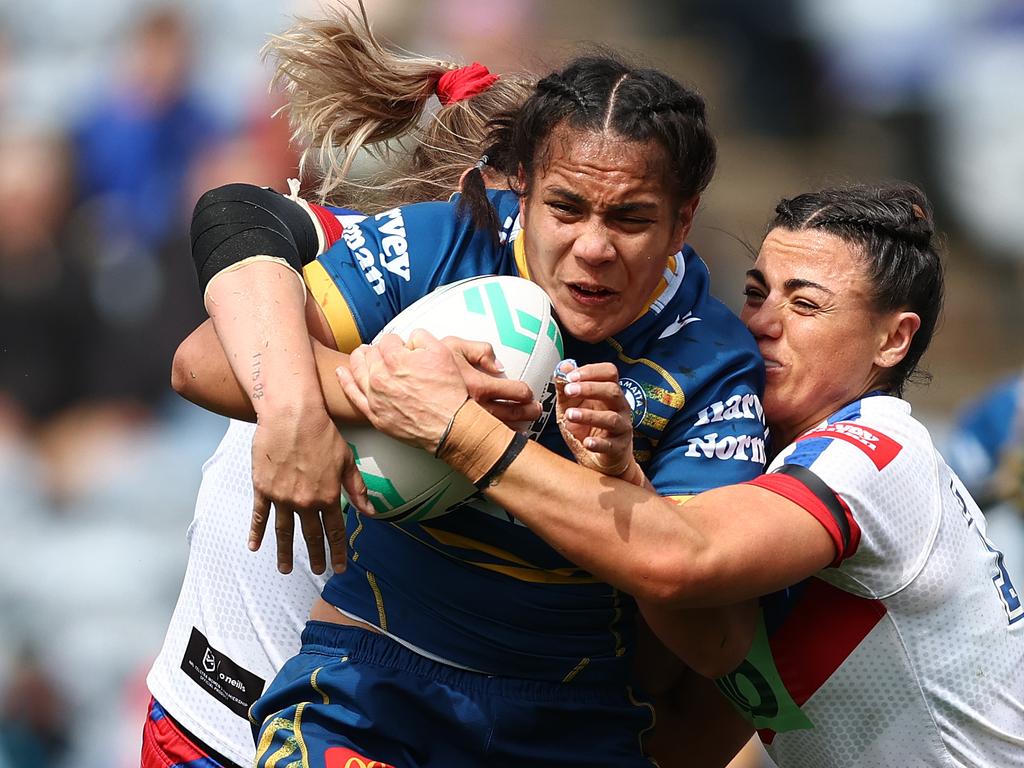 Simaima Taufa is expected to move from the Eels to the Raiders. Picture: Mark Metcalfe/Getty Images