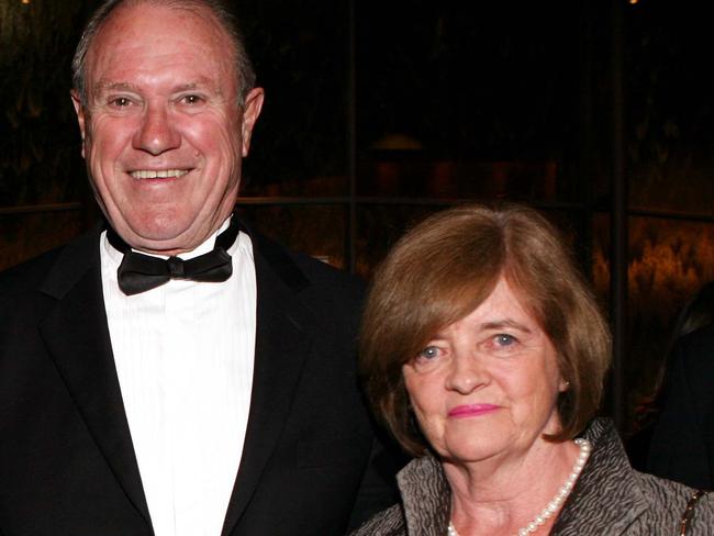 Mike Baird’s parents, Bruce and Judy.