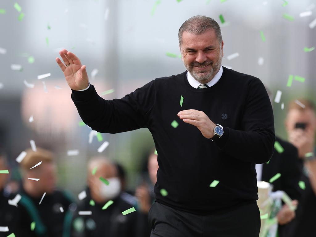 Ange Postecoglou’s Scottish title-winning effort impressed Frank Lampard. Picture: Ian MacNicol/Getty Images