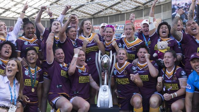 The inaugural NRLW competition kicked off last season. AAP Image/Craig Golding.