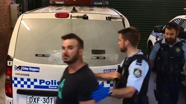 The man accused of fleeing the scene of a fatal accident in Baulkham. Picture: 7 NEWS