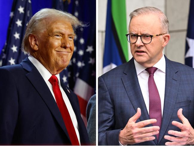 US President Donald Trump has confirmed Anthony Albanese has been trying to reach him. Picture: Supplied