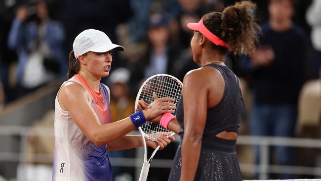 The four-time grand slam champs put on a show. (Photo by Clive Brunskill/Getty Images)