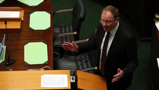 Housing Minister Roger Jaensch has been accused of misleading state parliament.